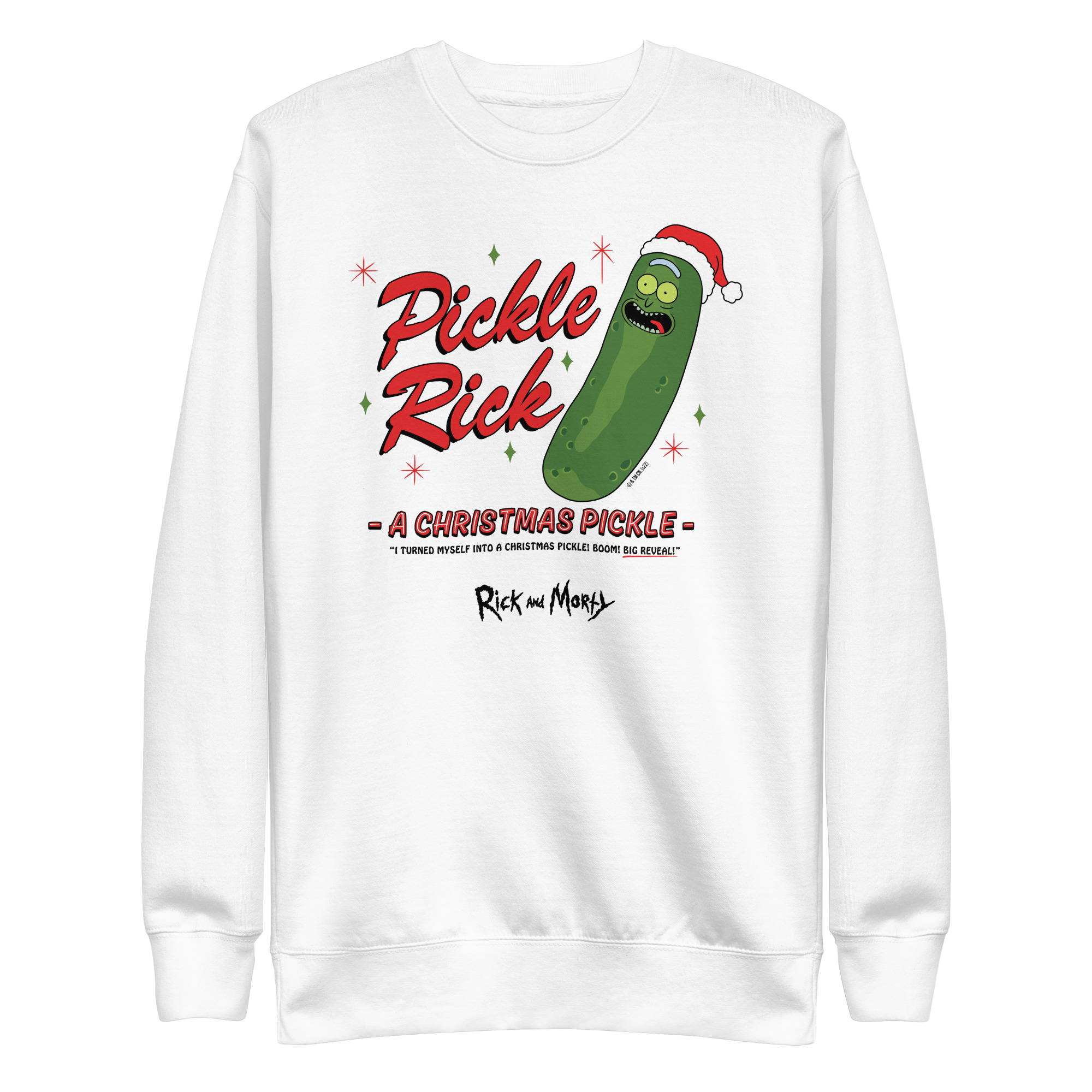 United Labels RICK AND MORTY HOODIE I M PICKLE RICK KUSCHEL - Dressing gown - grün/gre - Zalando