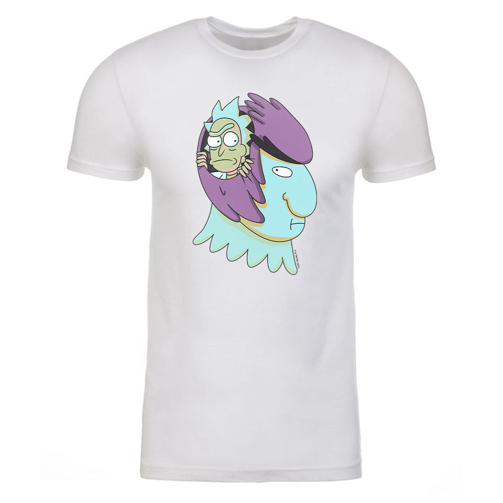 Rick and Morty Birdperson and Rick Adult Short Sleeve T-Shirt