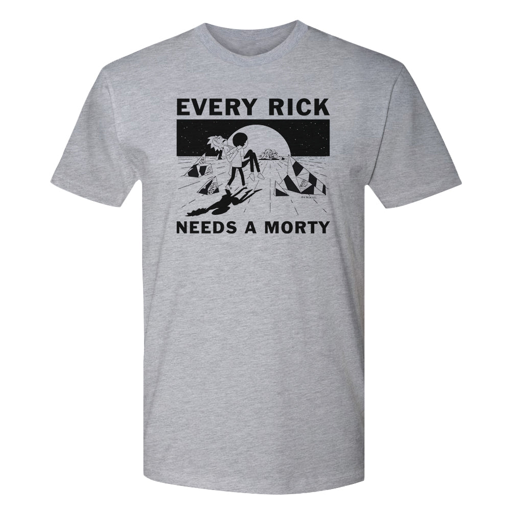 Rick and Morty Every Rick Needs a Morty Adult Short Sleeve T-Shirt