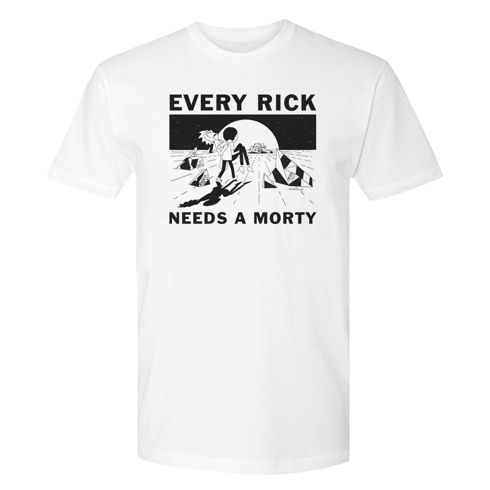 Rick and Morty Every Rick Needs a Morty Adult Short Sleeve T-Shirt
