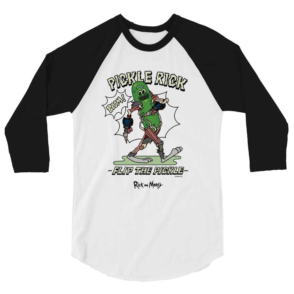 Rick and Morty Flip the Pickle Raglan – Warner Bros. Shop