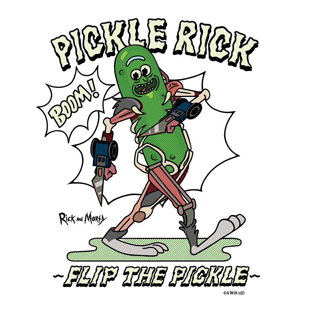 Rick and Morty Flip the Pickle Hoodie