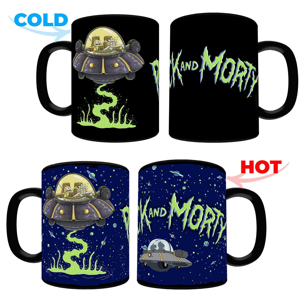 Rick and Morty Space Clue Morphing Mugs® Heat-Sensitive Mug