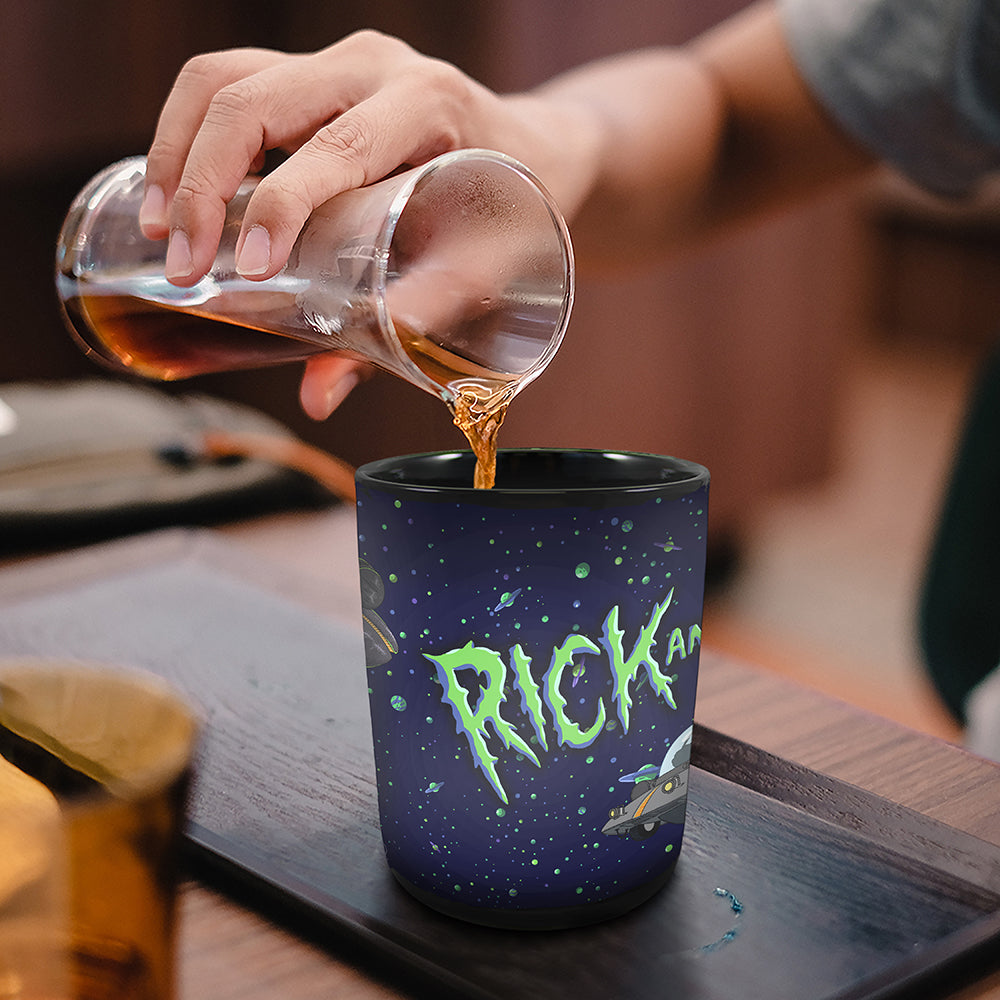 Rick and Morty Space Clue Morphing Mugs® Heat Sensitive Mug Rick and Morty Space Clue Morphing Mugs® Heat Sensitive Mug