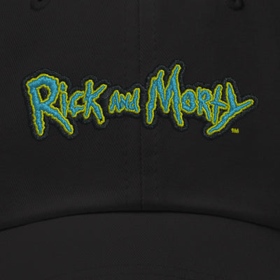 Rick and Morty Logo Embroidered Hat