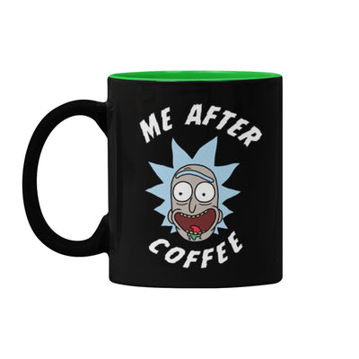 Rick and Morty Me Before Coffee Ceramic Mug