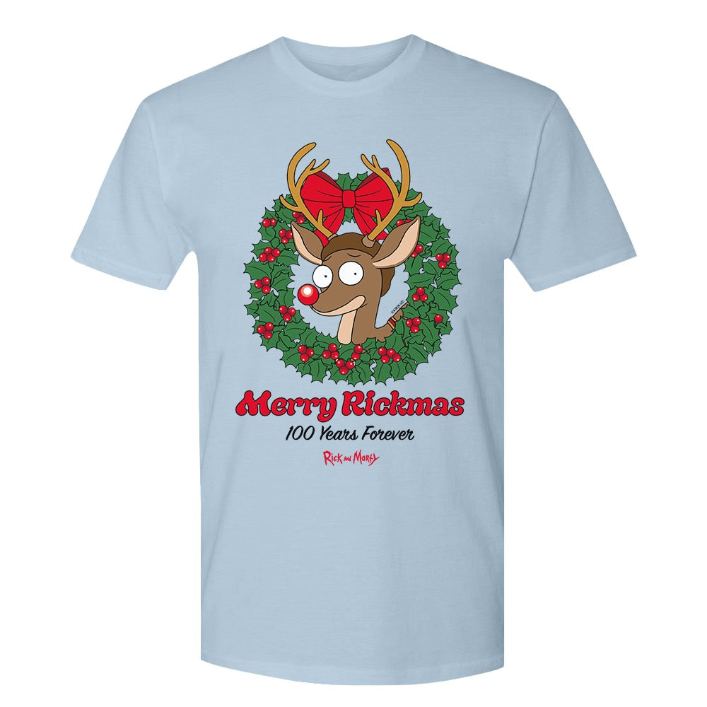 Rick and Morty Merry Rickmas Adult Short Sleeve T-Shirt