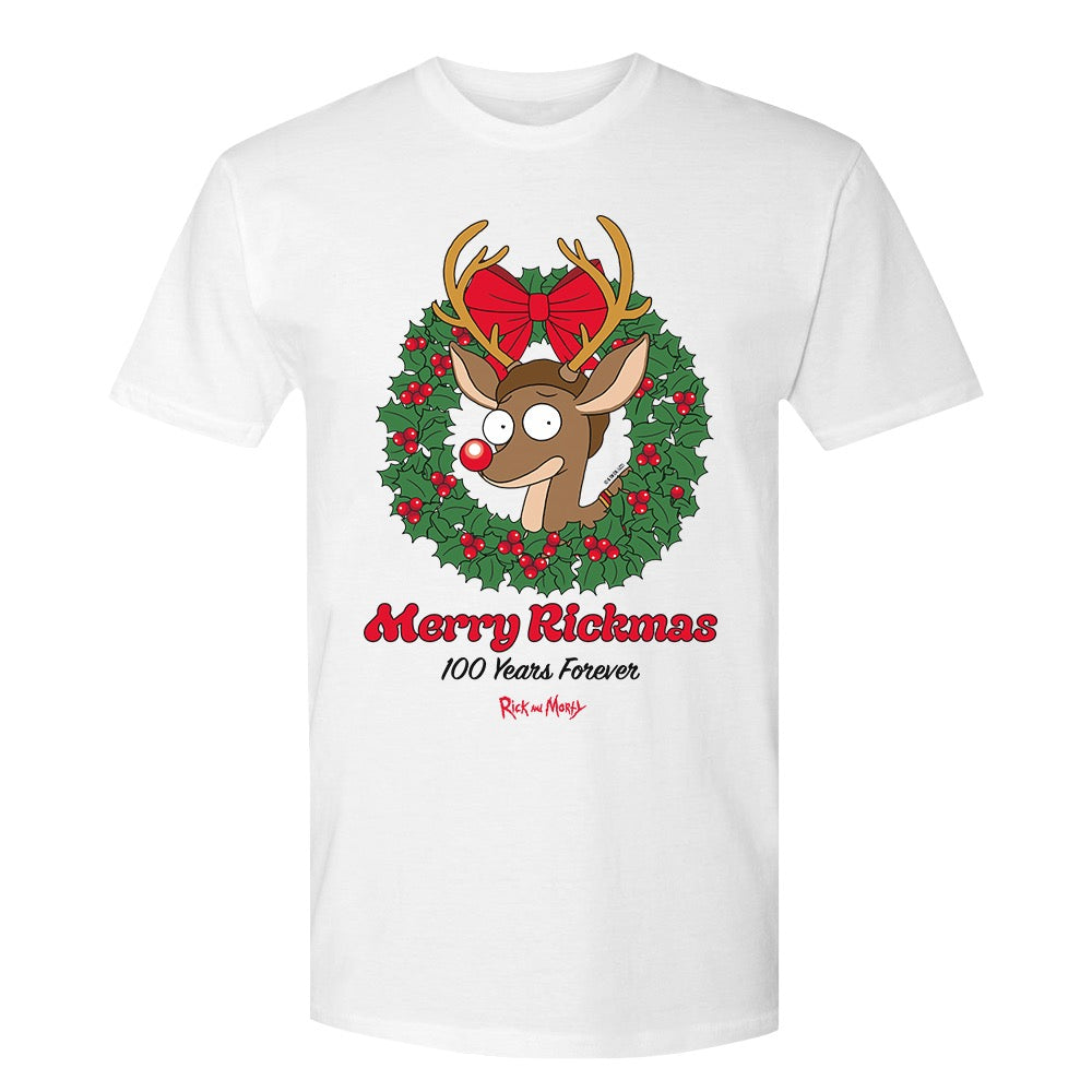 Rick and Morty Merry Rickmas Adult Short Sleeve T-Shirt