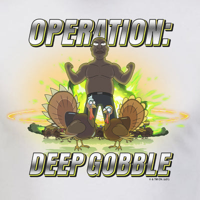 Rick and Morty Operation Deep Gobble Adult Short Sleeve T-Shirt