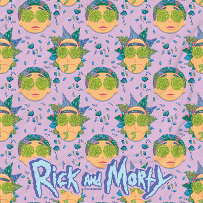 Rick and Morty Portal Eyes Beach Towel