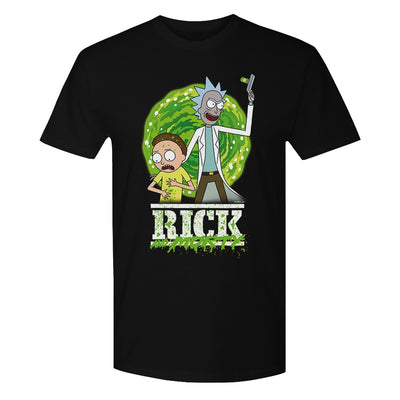 Rick and Morty Portal Adult T-Shirt