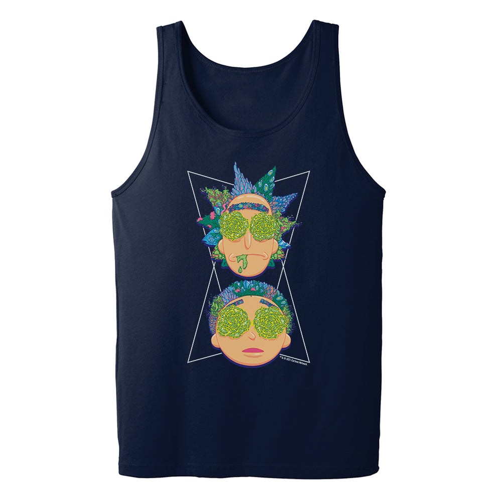 Rick and Morty Portal Eyes Adult Tank Top
