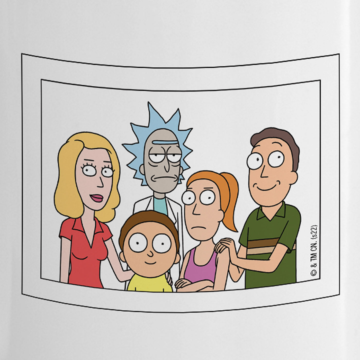 Rick and Morty Symptom of Misery White Mug