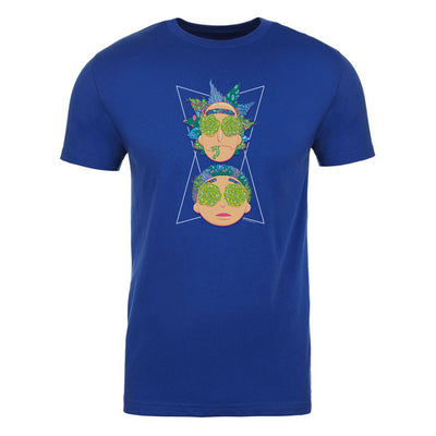 Rick and Morty Character Heads Adult Short Sleeve T-Shirt
