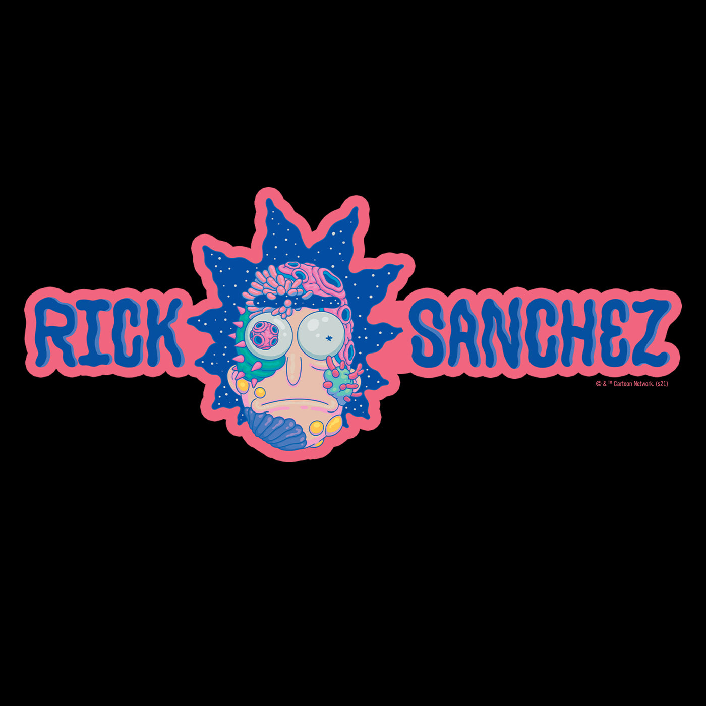 Rick and Morty Rick Sanchez Adult Fleece Hooded Sweatshirt