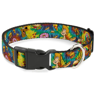 Scooby Doo Tie Dye Dog Collar - 1"