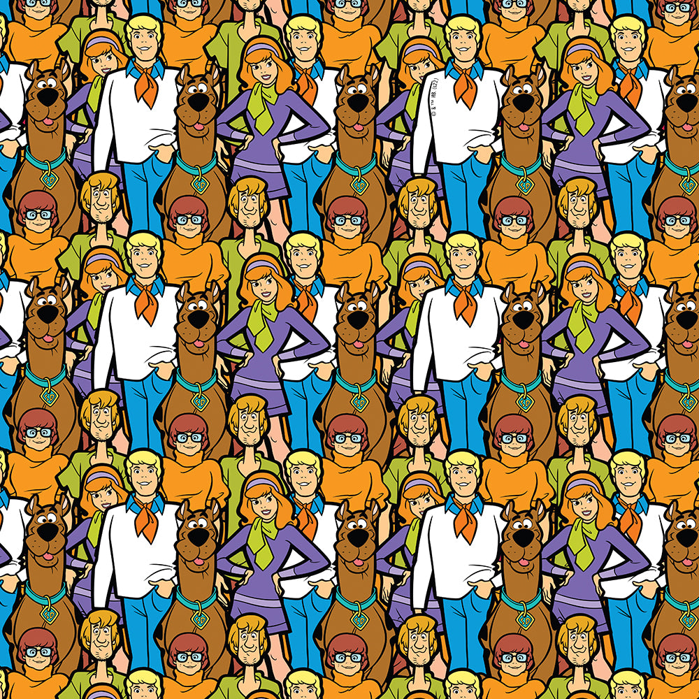 Scooby Doo Gang Pattern Pet Bandana