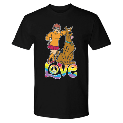 Scooby-Doo Velma Love Adult Short Sleeve T-Shirt