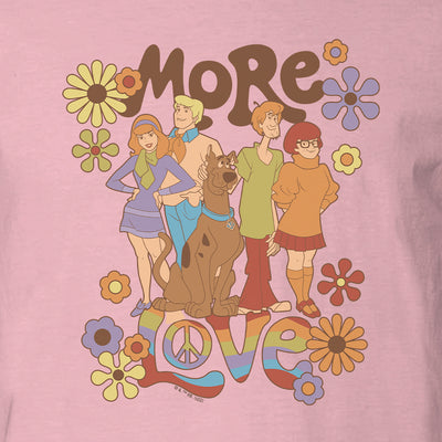 Scooby Doo More Love Adult Short Sleeve T-Shirt