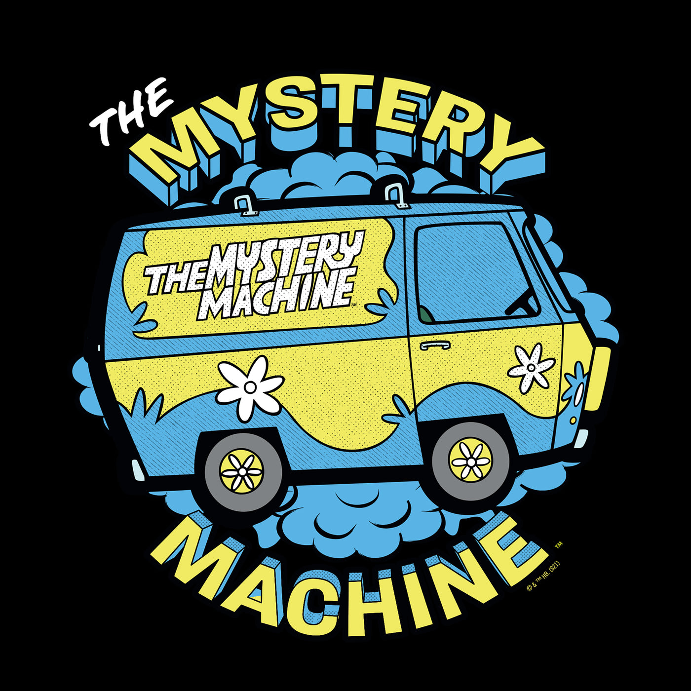 Scooby-Doo The Mystery Machine Adult Fleece Hooded Sweatshirt