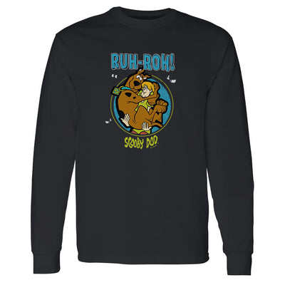 Scooby-Doo Ruh-Roh Adult Long Sleeve T-Shirt