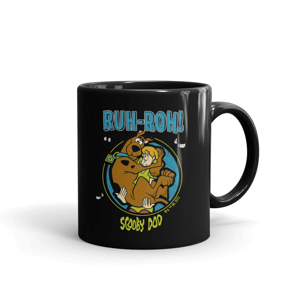 Scooby-Doo RUH-ROH Black Mug
