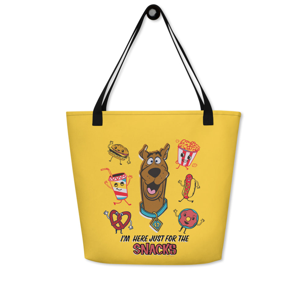 Scooby-Doo I'm Here Just For The Snacks Beach Bag