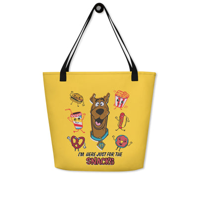 Scooby-Doo I'm Here Just For The Snacks Beach Bag