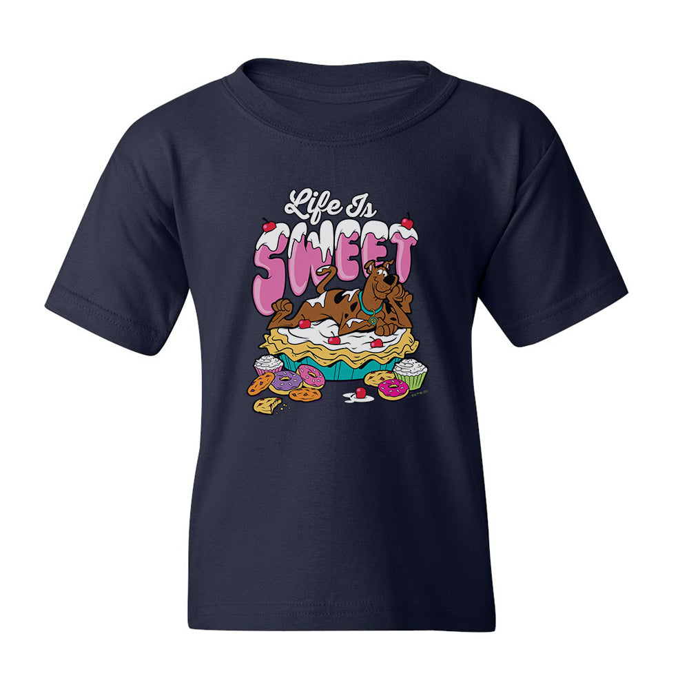 Scooby-Doo Life Is Sweet Kids Short Sleeve T-Shirt