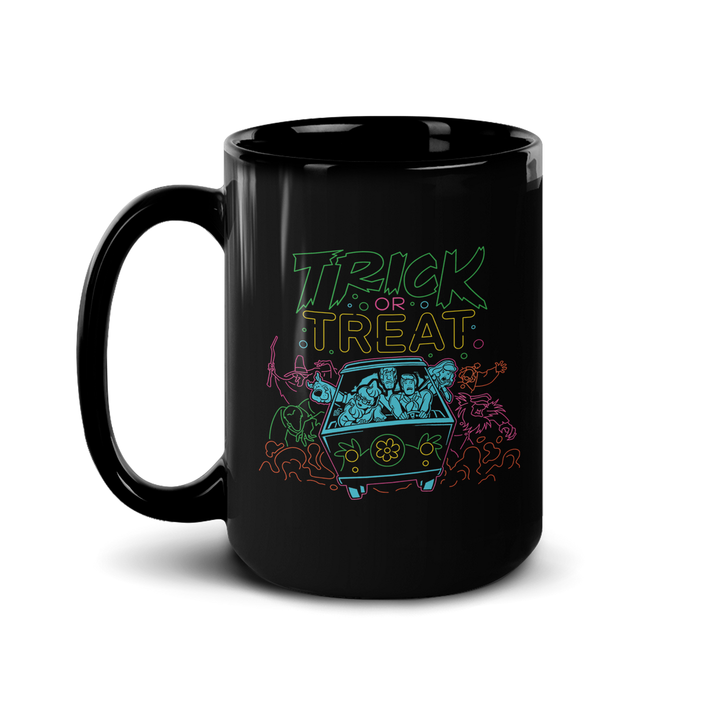 Scooby-Doo Trick or Treat Black Mug