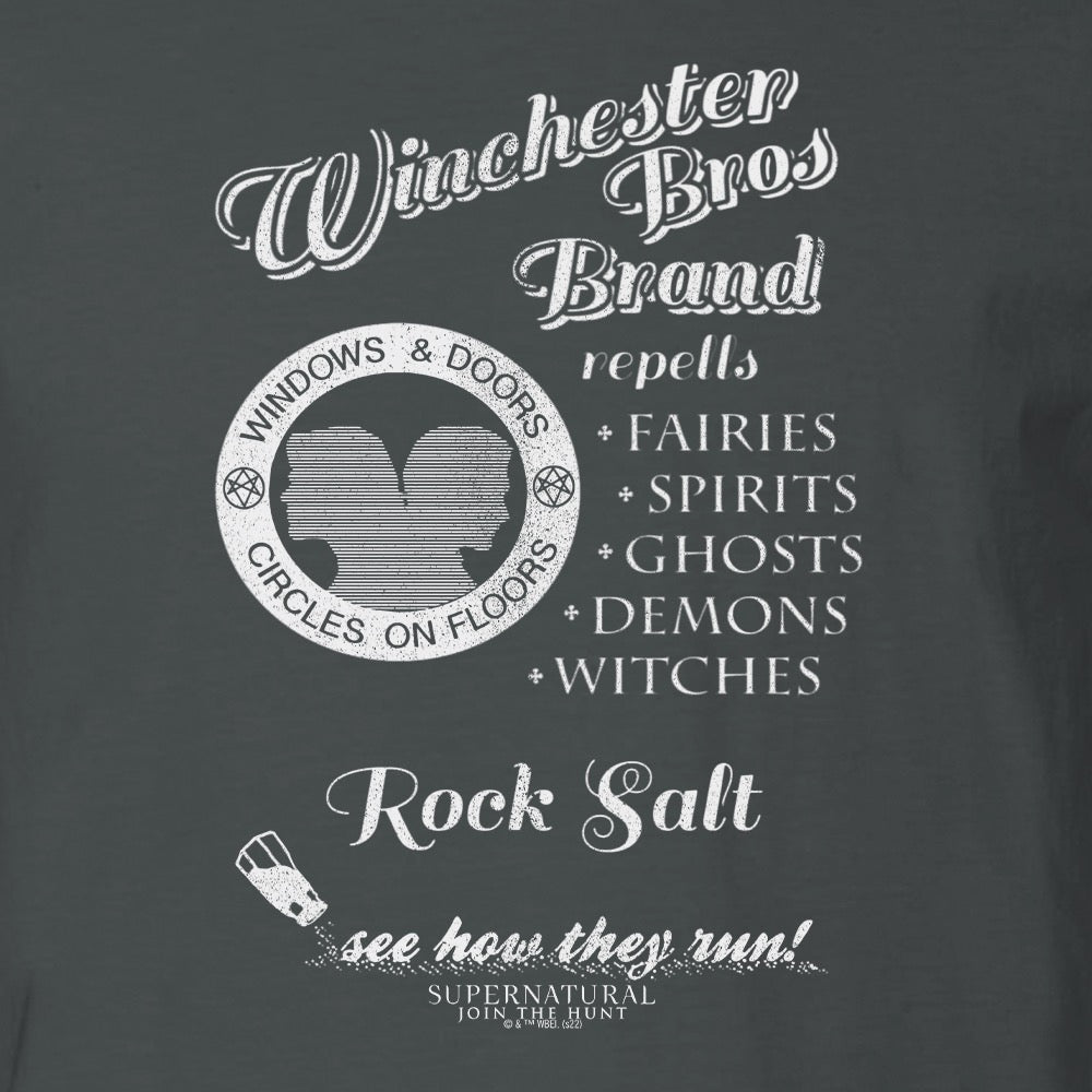 Supernatural Rock Salt Adult Short Sleeve T-Shirt