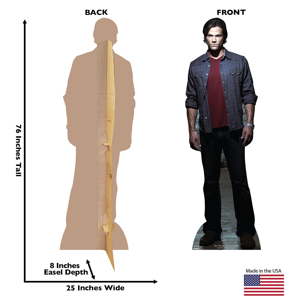 Supernatural Sam Winchester Cardboard Cutout Standee