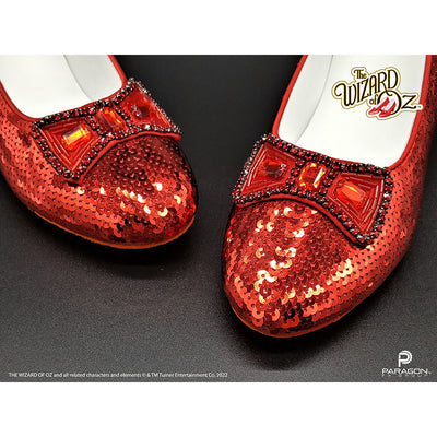 WB 100 The Wizard of Oz Dorothy's Ruby Slippers Prop Replica