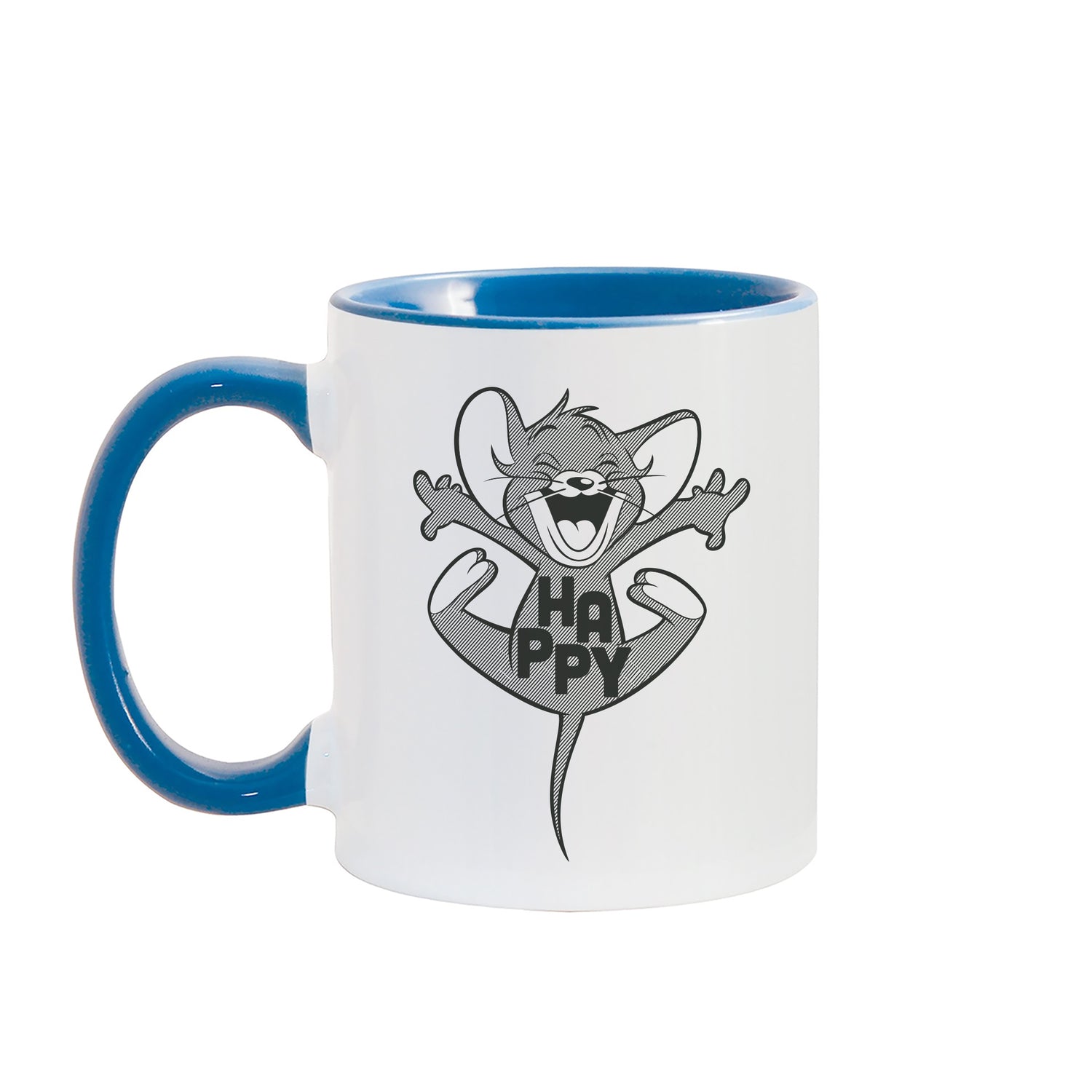 Tom and Jerry Happy! Two-Tone Mug