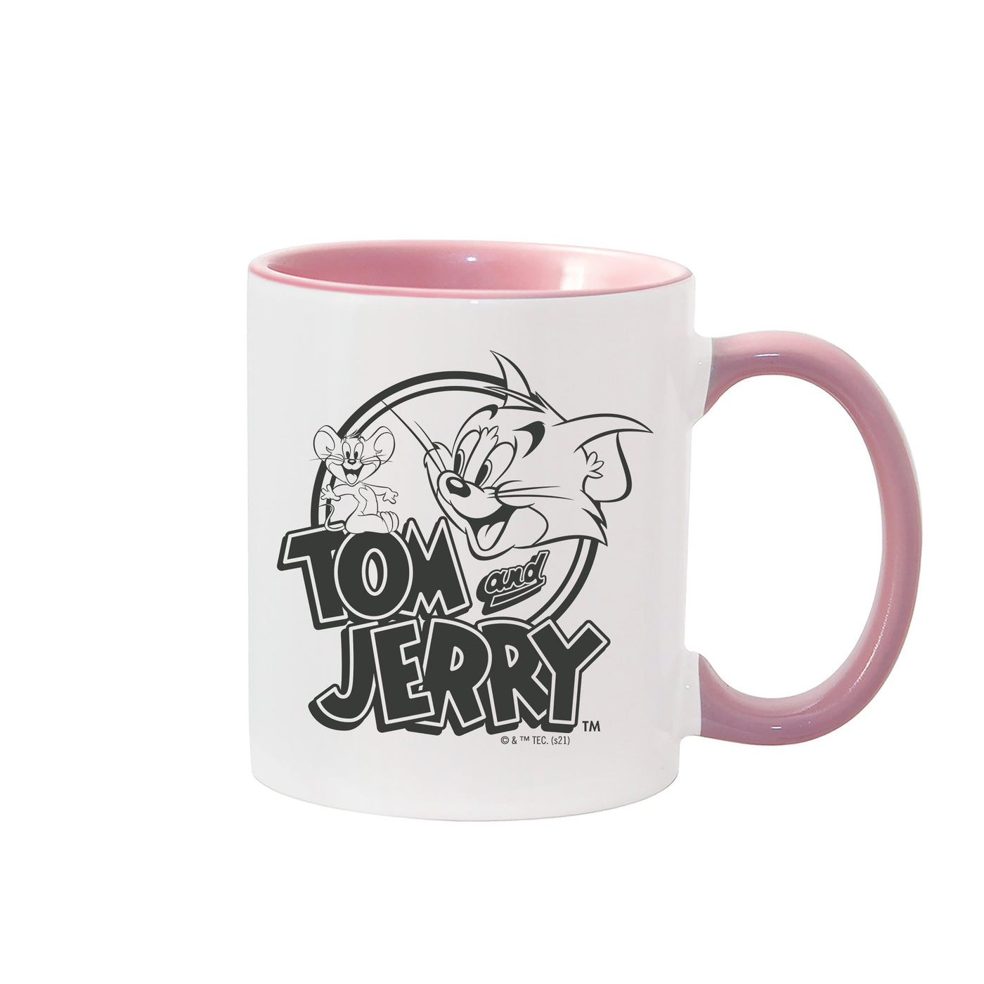 Tom and Jerry "Happy!" Two-Tone Mug