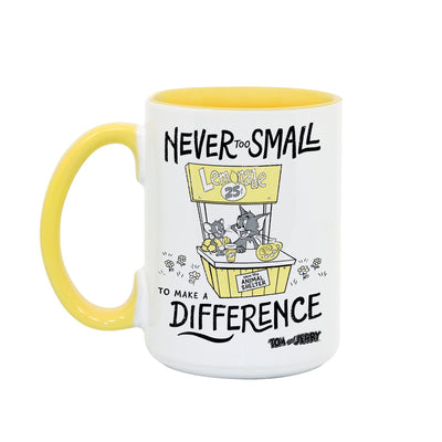 Tom and Jerry Never Too Small Too Make A Difference Mug