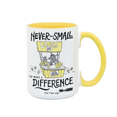 Tom and Jerry Never Too Small Too Make A Difference Mug
