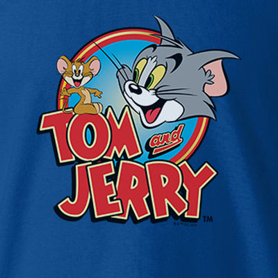 Tom and Jerry Logo Kids Short Sleeve T-Shirt