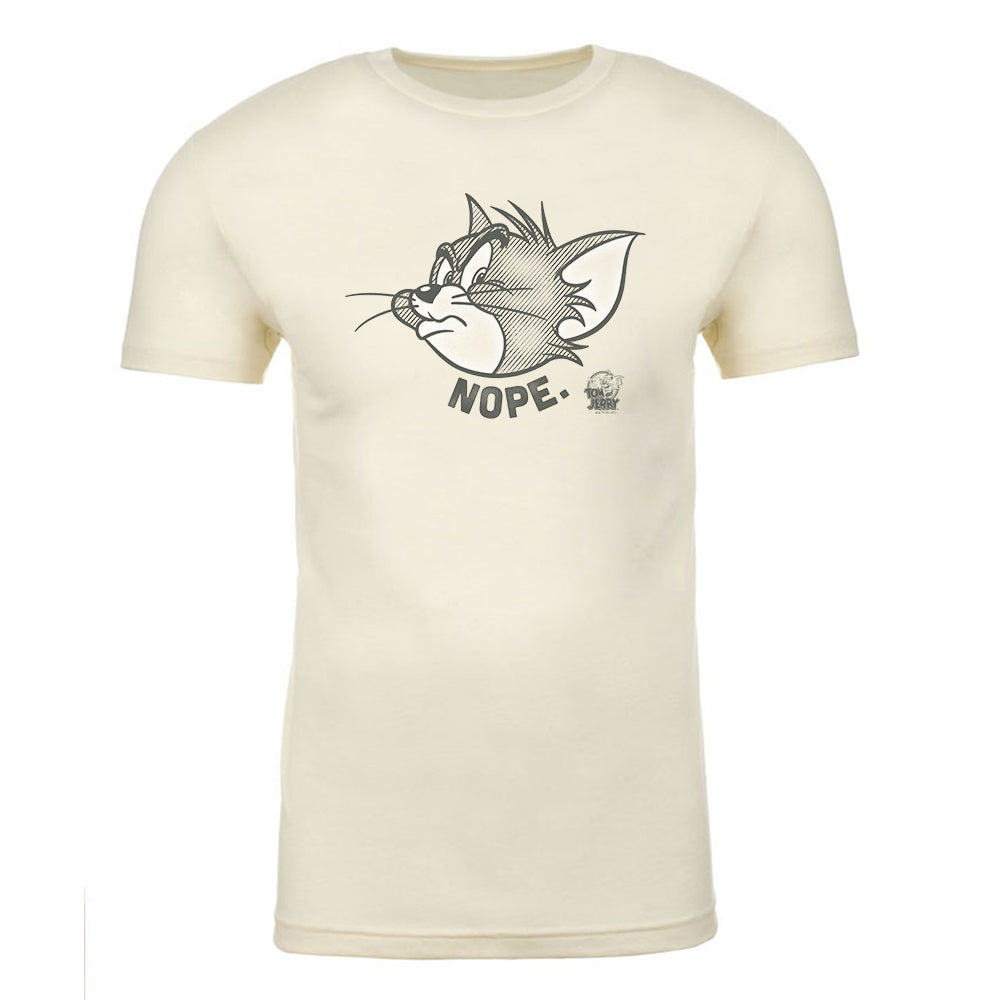 Tom and Jerry Nope. Adult Short Sleeve T-Shirt