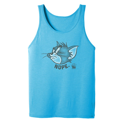 Tom and Jerry Nope. Adult Tank Top