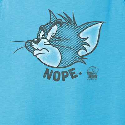 Tom and Jerry Nope. Adult Tank Top
