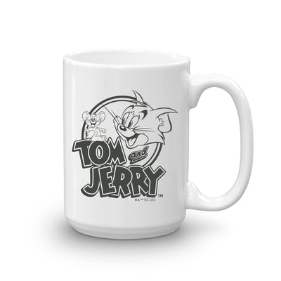 Tom and Jerry "Nope." White Mug