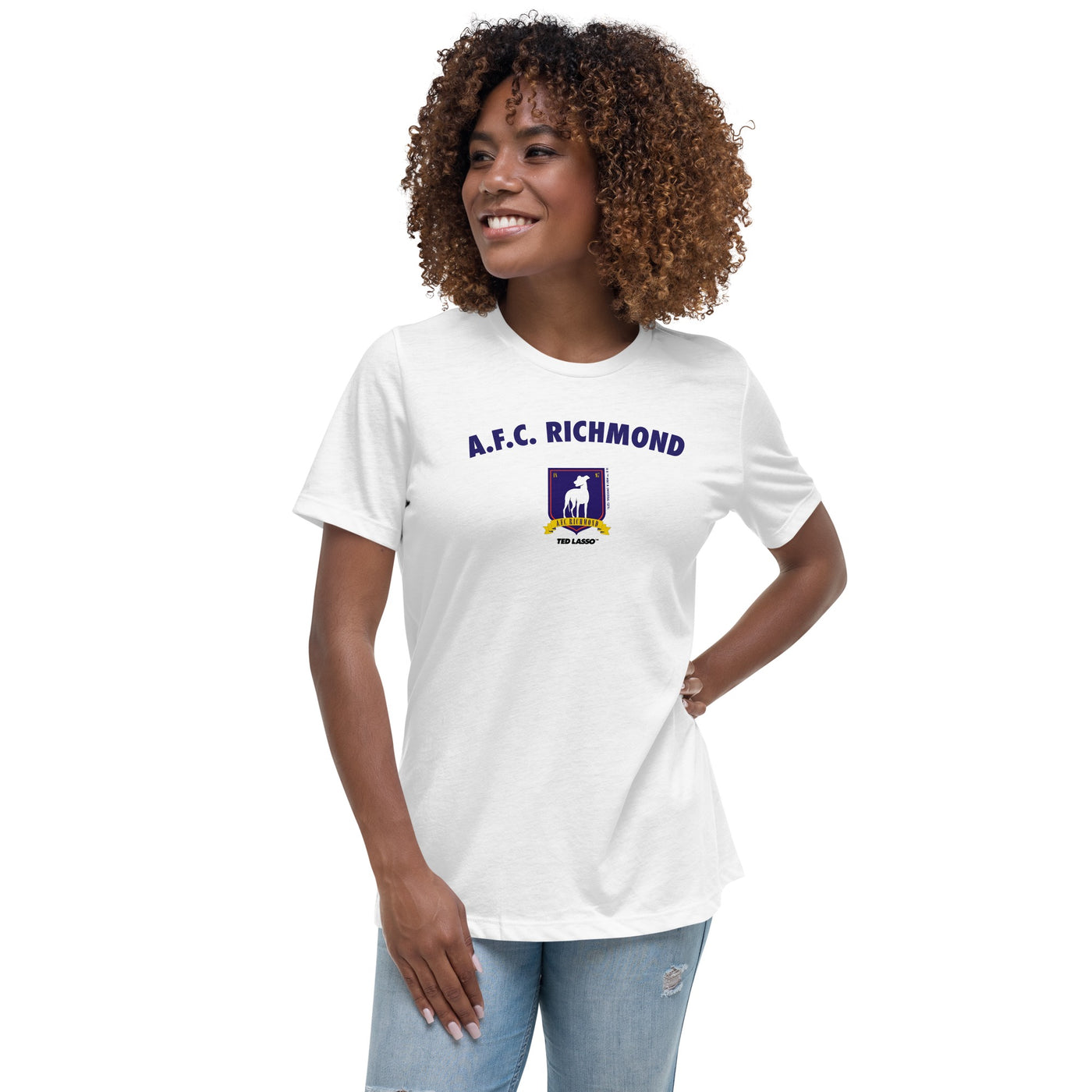 Ted Lasso A.F.C. Richmond Arch and Crest Women's T-Shirt