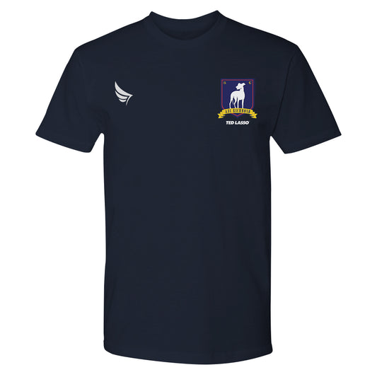 Ted lasso a.f.c. richmond dad t-shirt - midnight navy