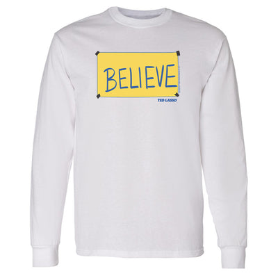 Ted Lasso A.F.C. Richmond Believe Sign Adult Long Sleeve T-Shirt