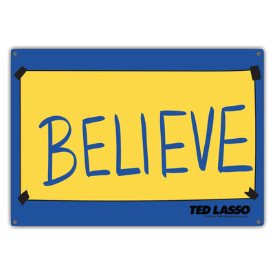 Ted Lasso A.F.C. Richmond Believe Sign Metal Sign