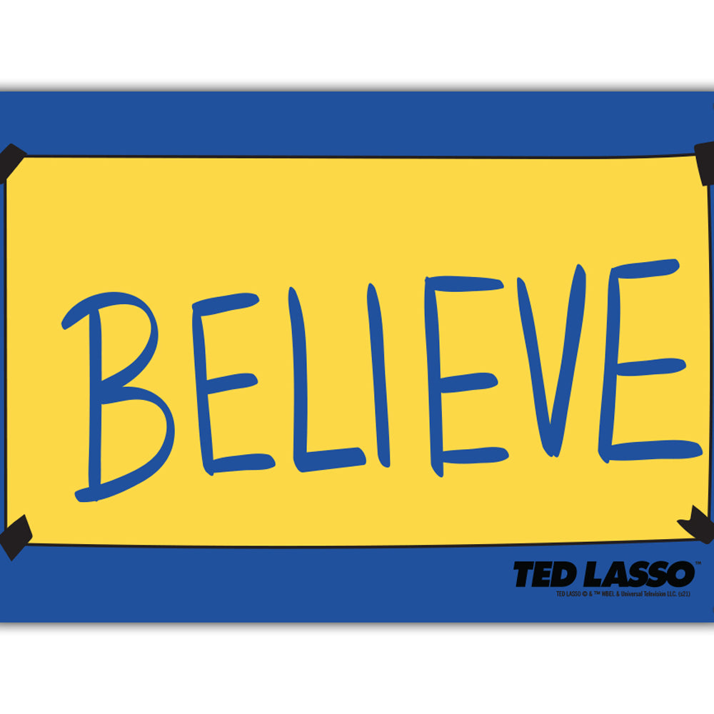 Ted Lasso A.F.C. Richmond Believe Sign Metal Sign