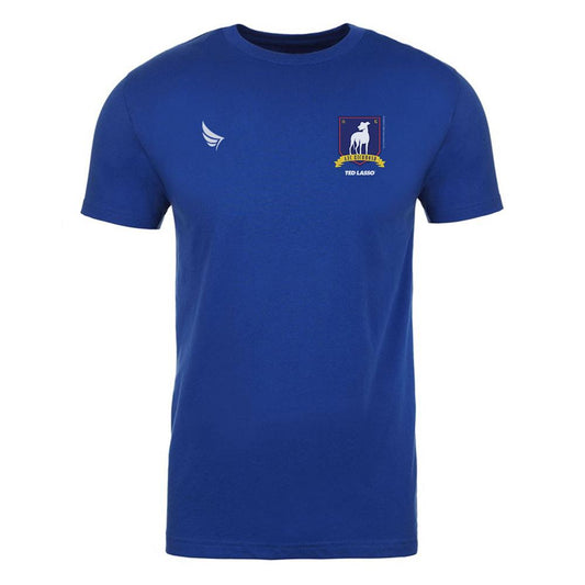 Ted lasso a.f.c. richmond crest adult short sleeve t-shirt - royal