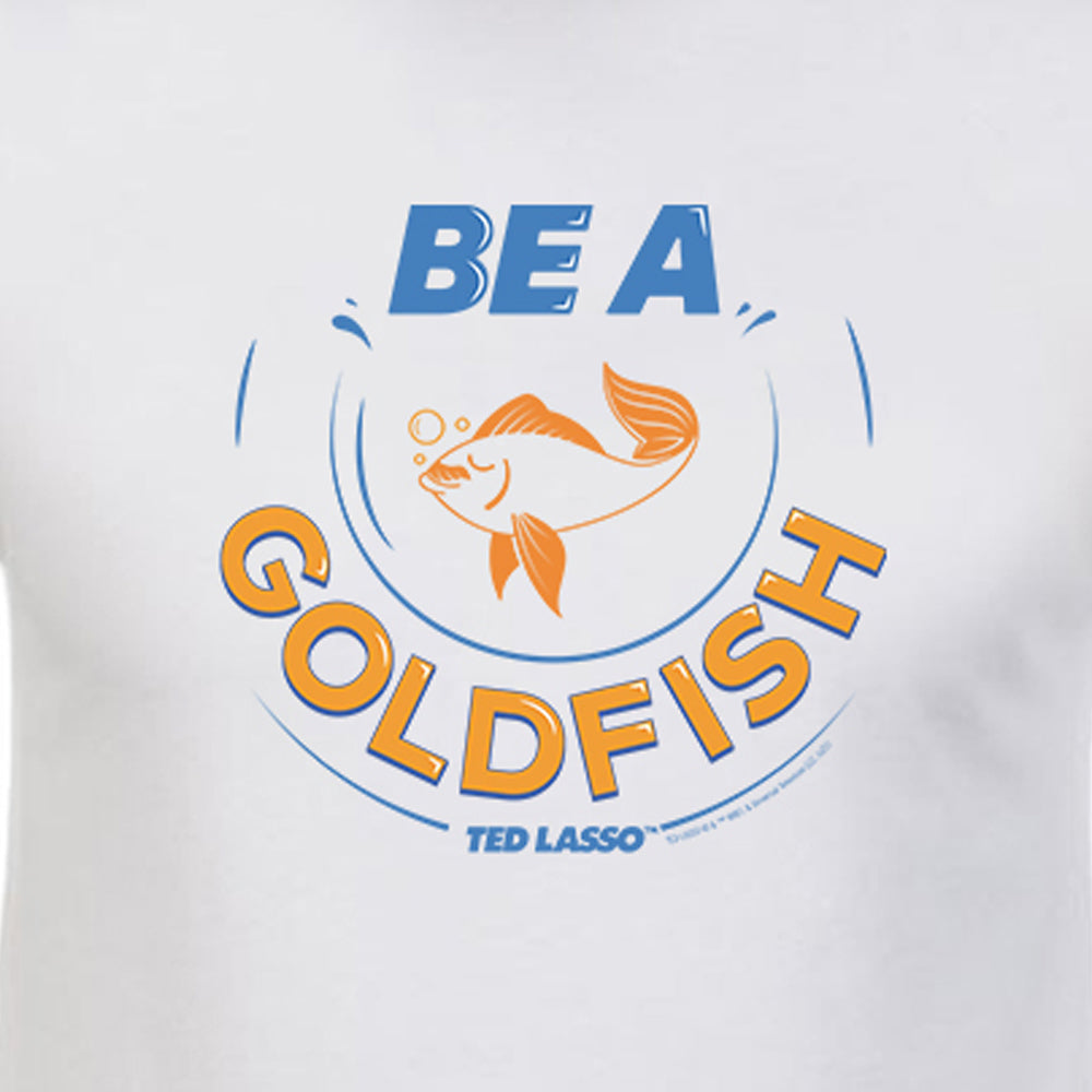 Ted Lasso Women' Ted Lao Be A Goldfih T-Shirt - White - X Large - ShopStyle