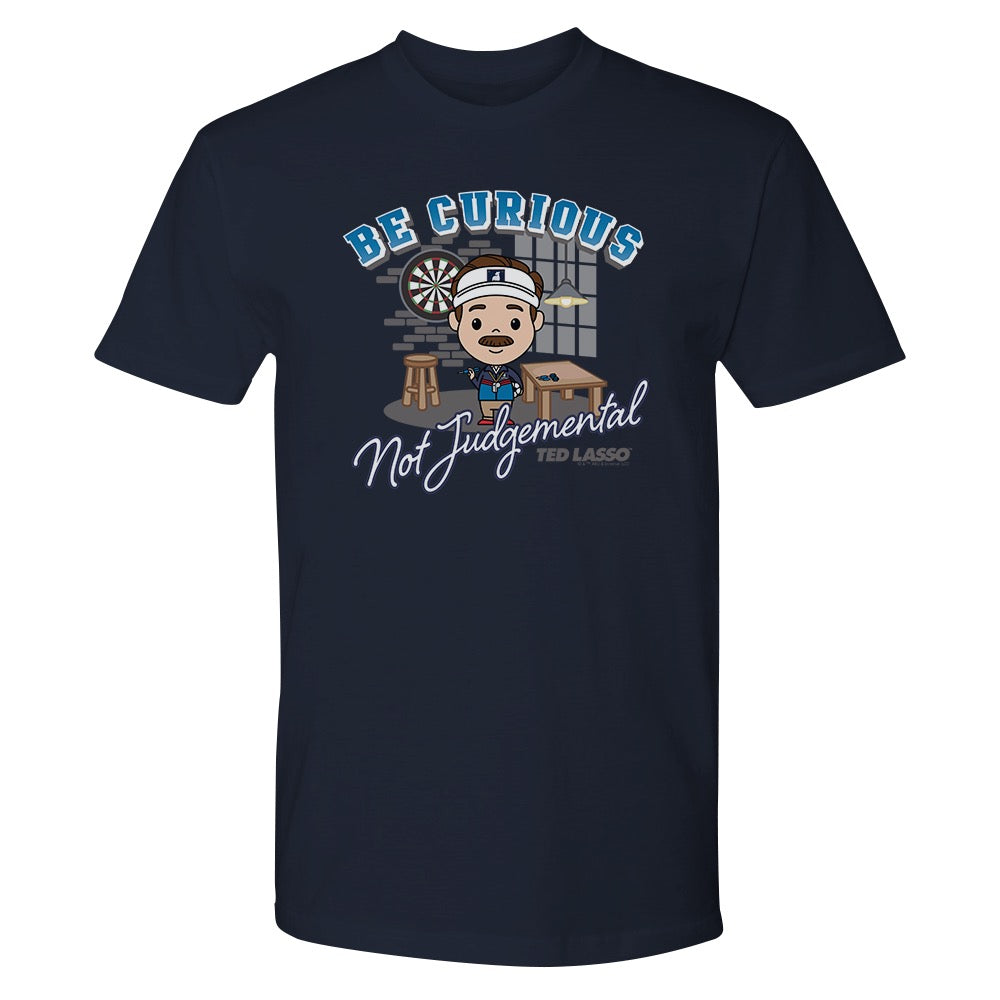 JUDGEMENT Tシャツ Lサイズ Ted Lasso Be Curious Not Judgmental Adult Short Sleeve T-Shirt